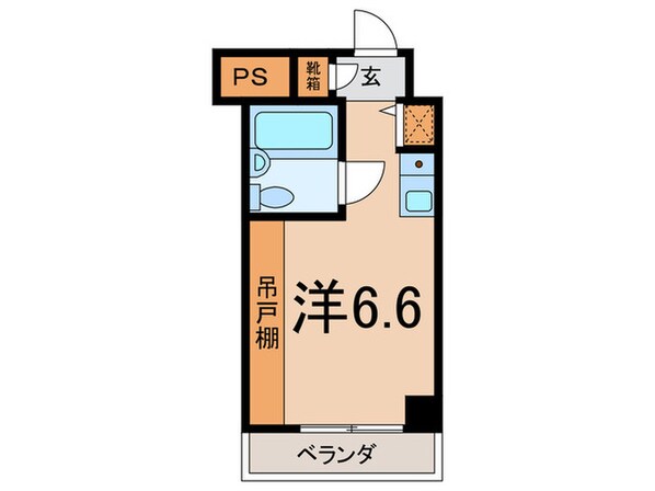 クリオ新子安ファ－スト(603)の物件間取画像